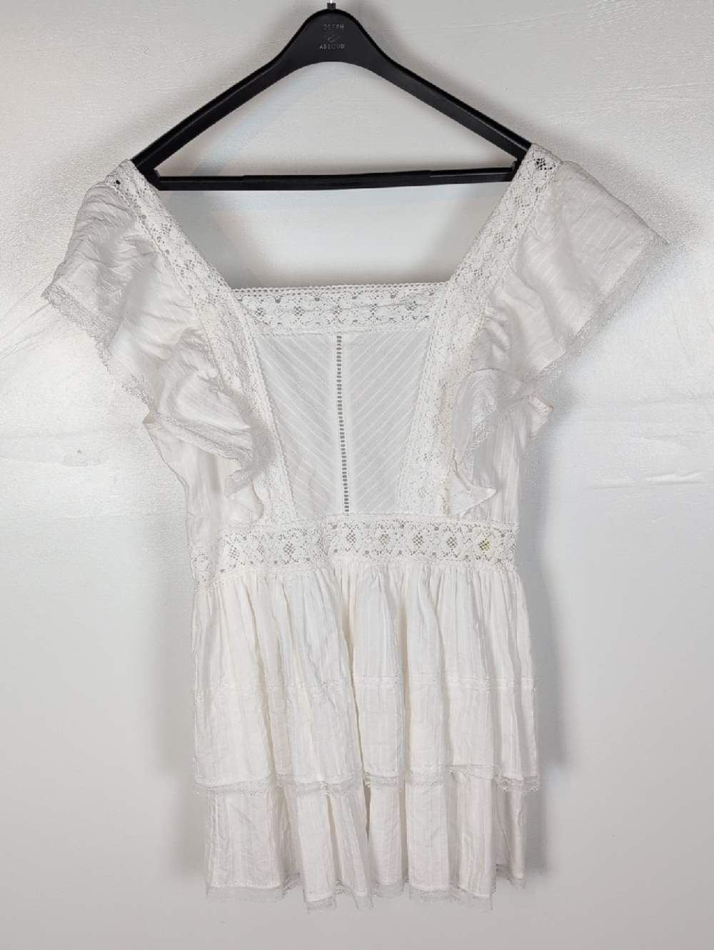 Chelsea & Violet NWT Lace Open Back Mini Dress